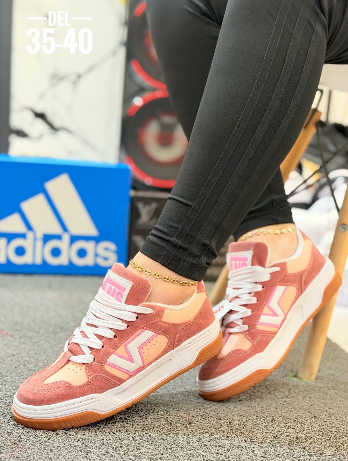 Tenis Vans Sb Rosado